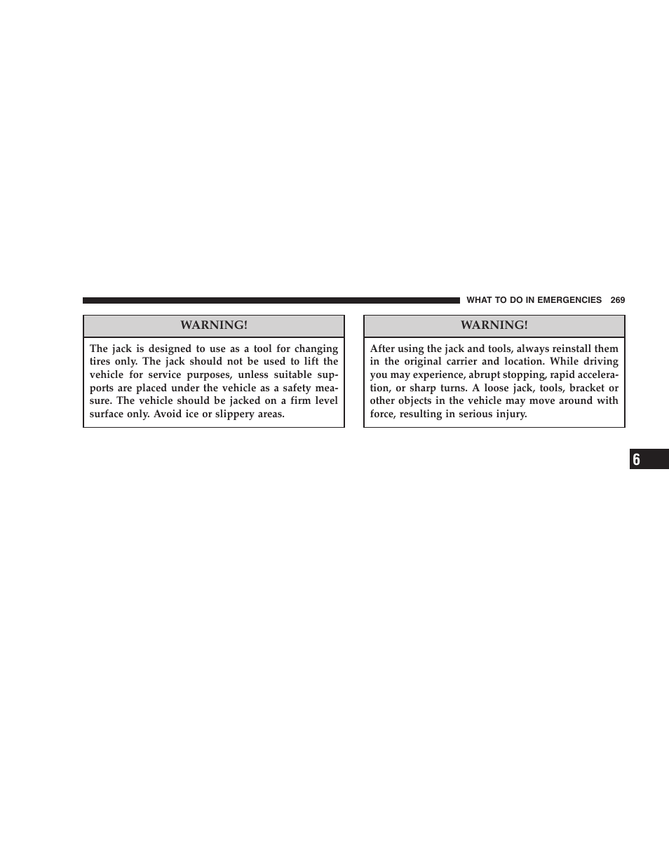 Dodge 2006 DR Ram SRT-10 User Manual | Page 269 / 384