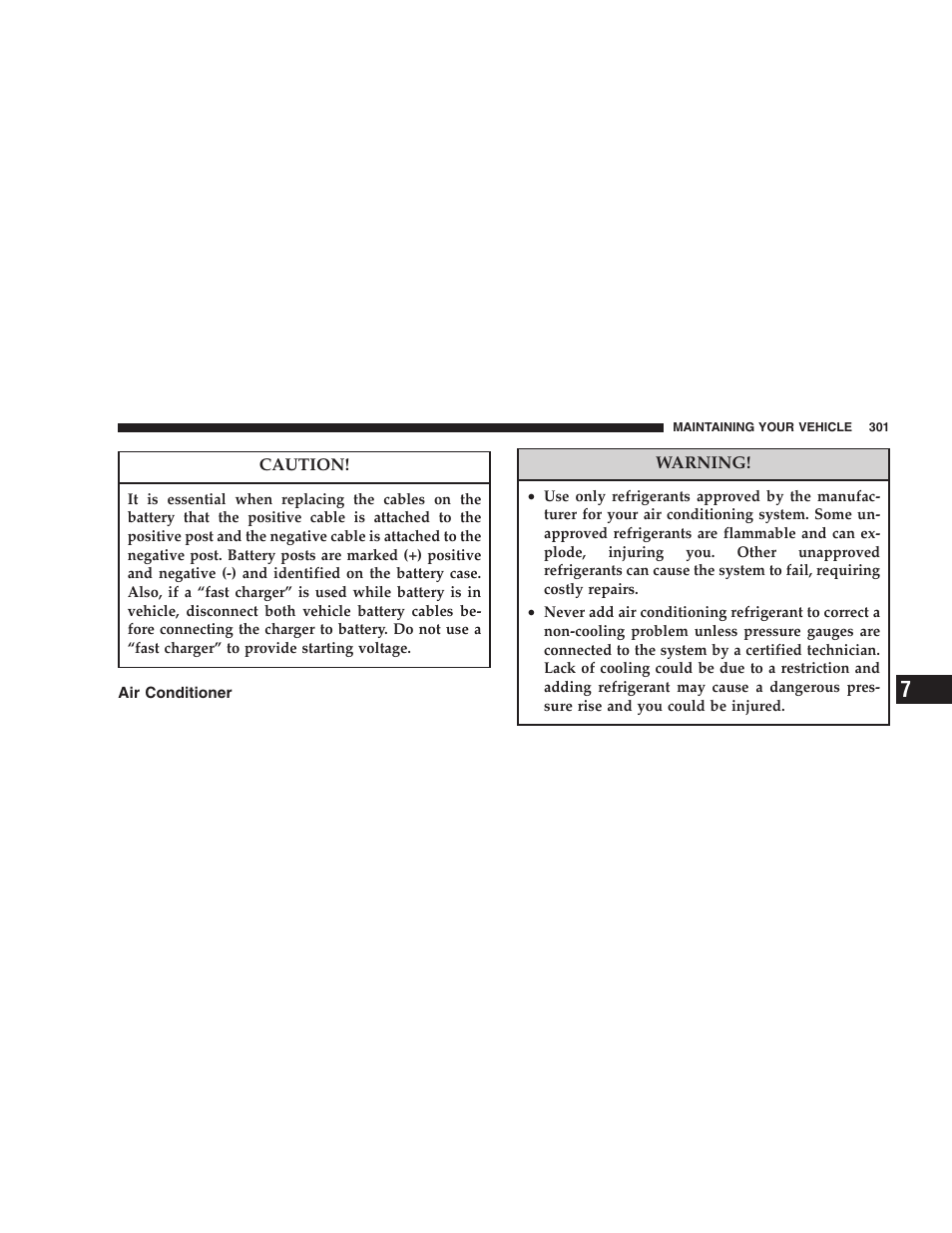 Air conditioner | Dodge 2006 DR Ram SRT-10 User Manual | Page 301 / 384