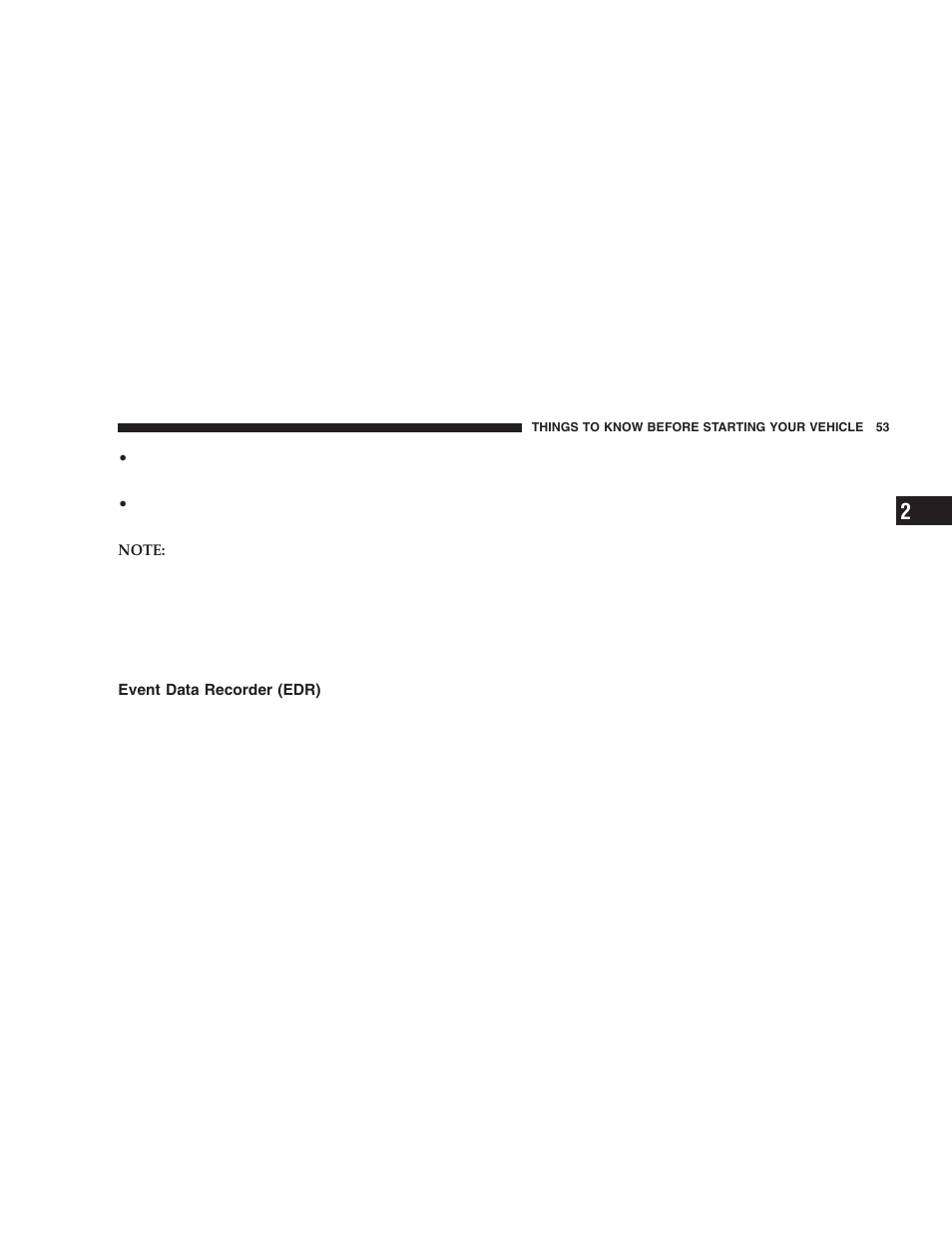 Event data recorder (edr) | Dodge 2006 DR Ram SRT-10 User Manual | Page 53 / 384