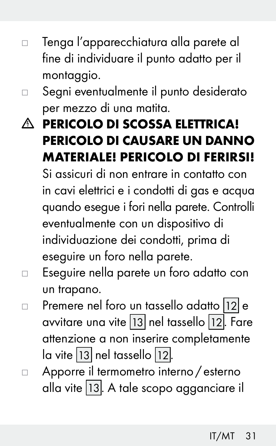 Auriol Z31482A_B User Manual | Page 31 / 72