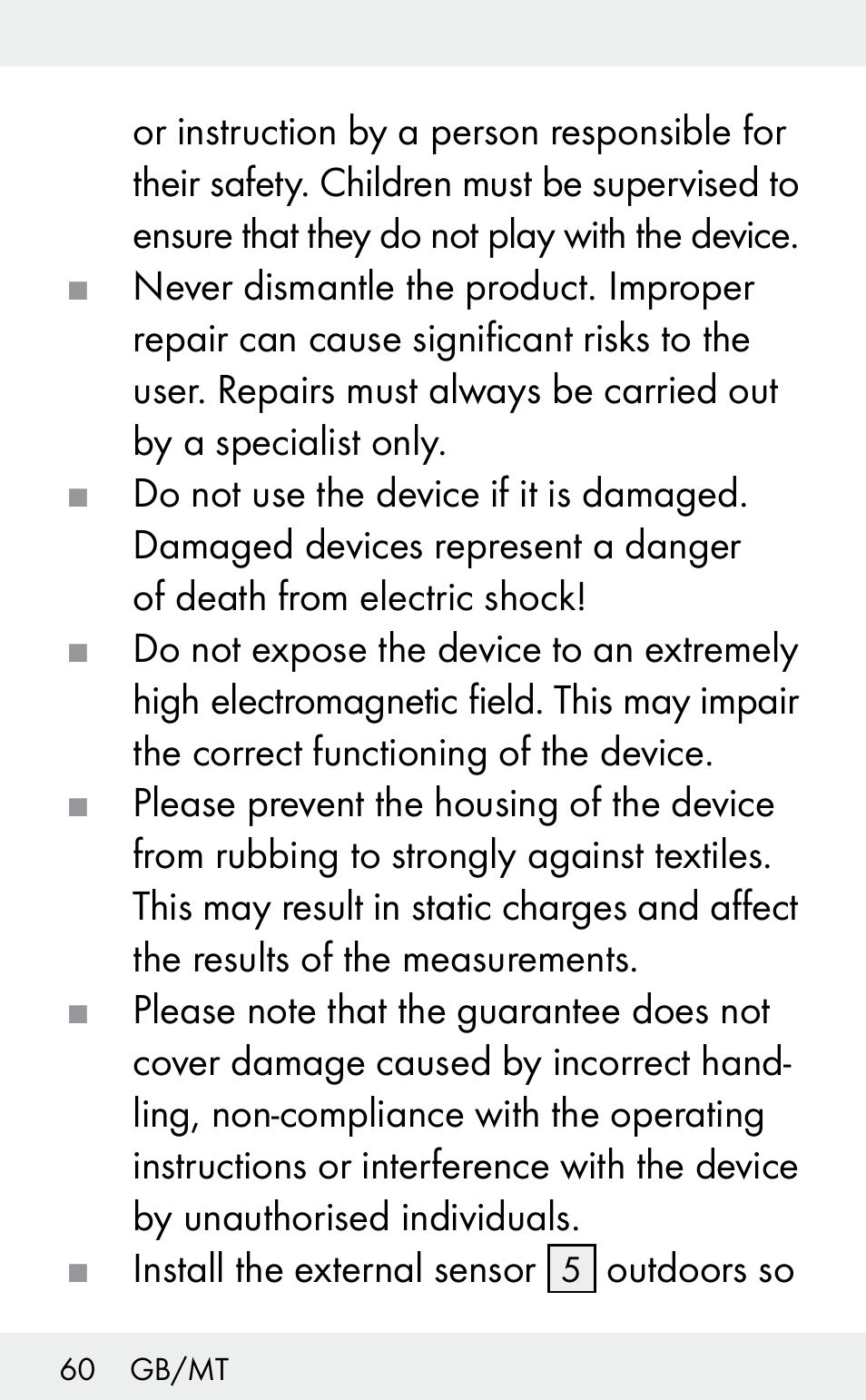 Auriol Z31482A_B User Manual | Page 60 / 72