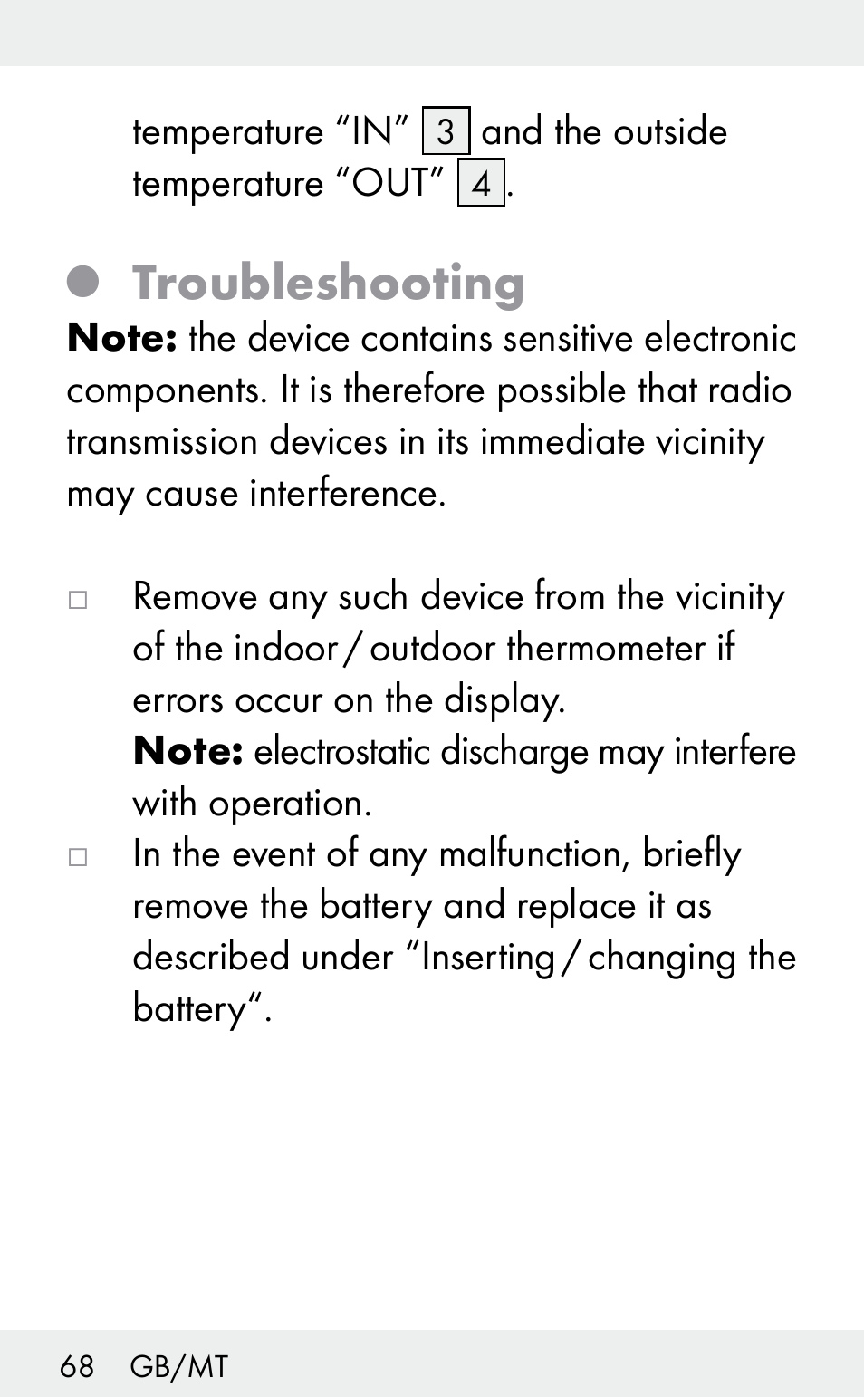 Troubleshooting | Auriol Z31482A_B User Manual | Page 68 / 72