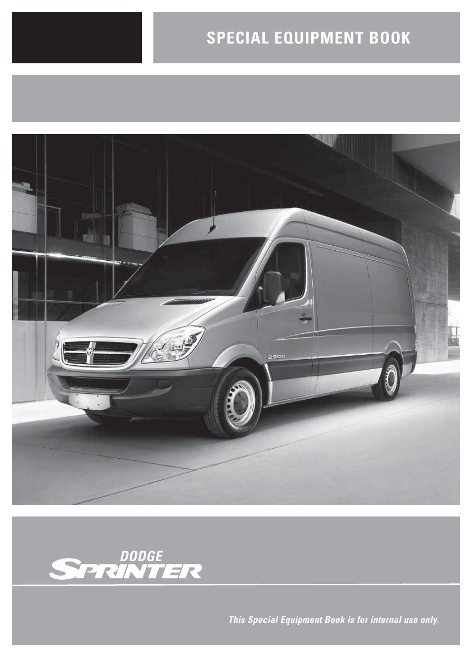 Dodge Sprinter 3500 User Manual | 202 pages