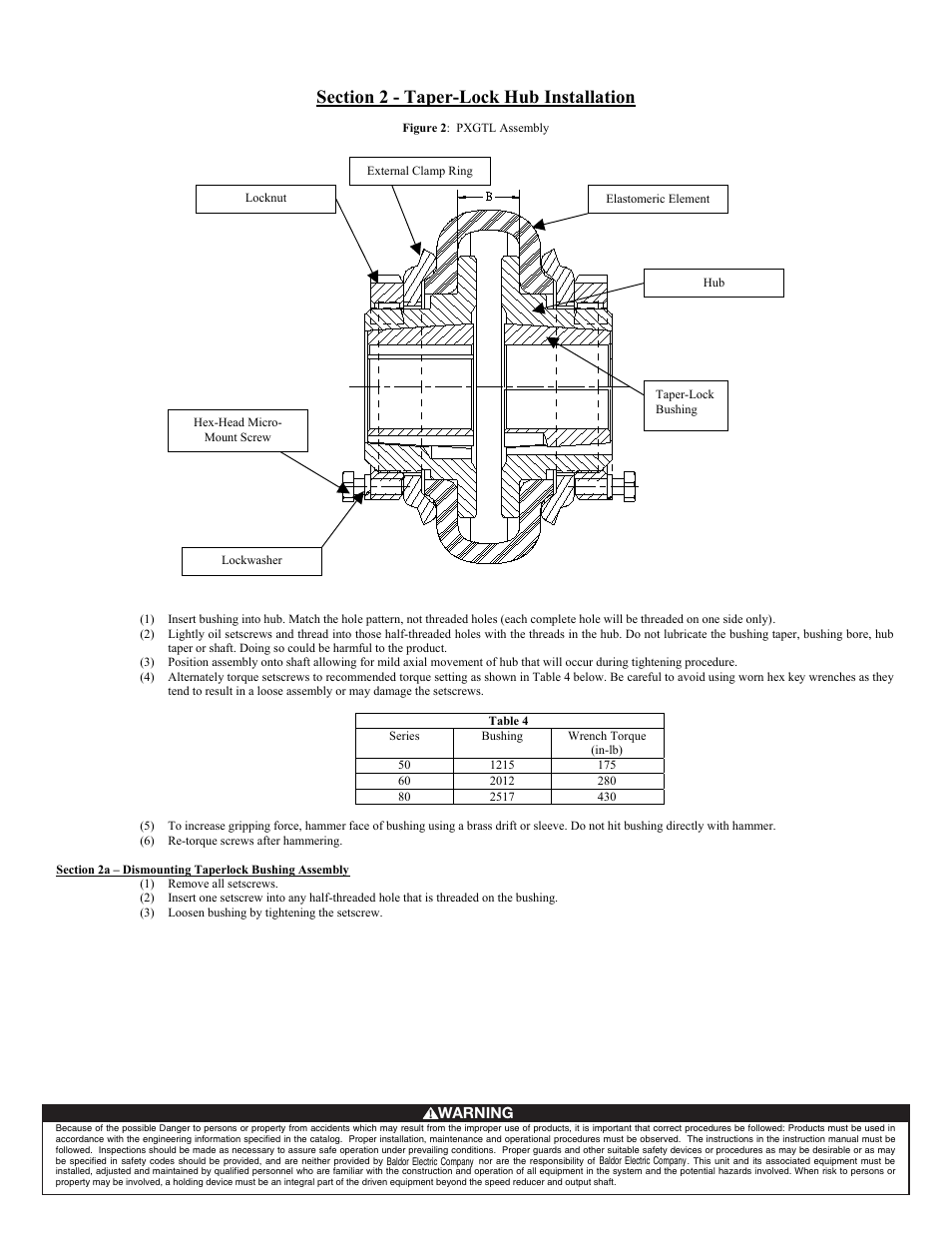 Dodge PARA-FLEX GTL User Manual | Page 2 / 4