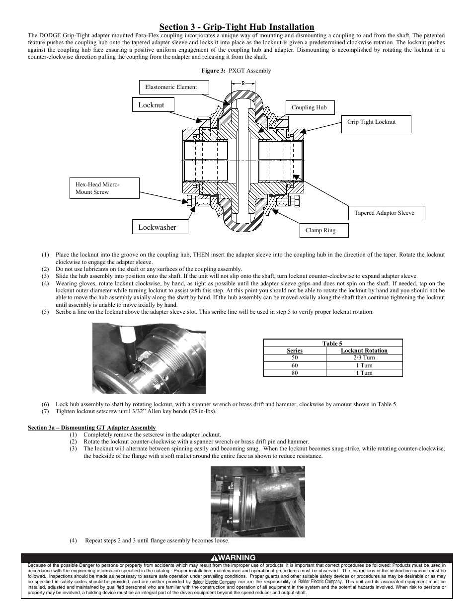 Dodge PARA-FLEX GTL User Manual | Page 3 / 4