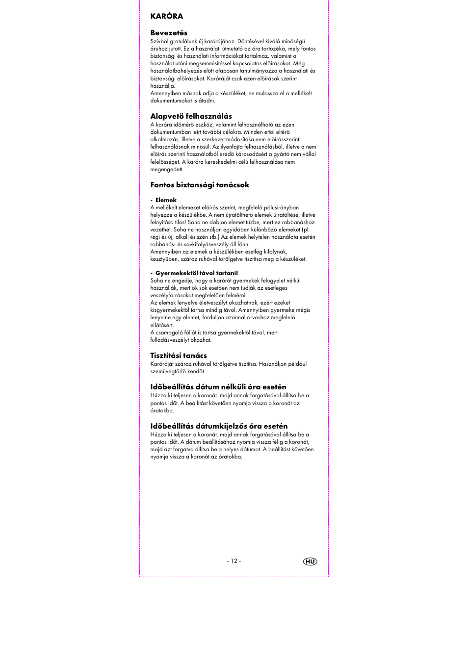 Auriol 2-LD3503-6 User Manual | Page 14 / 38