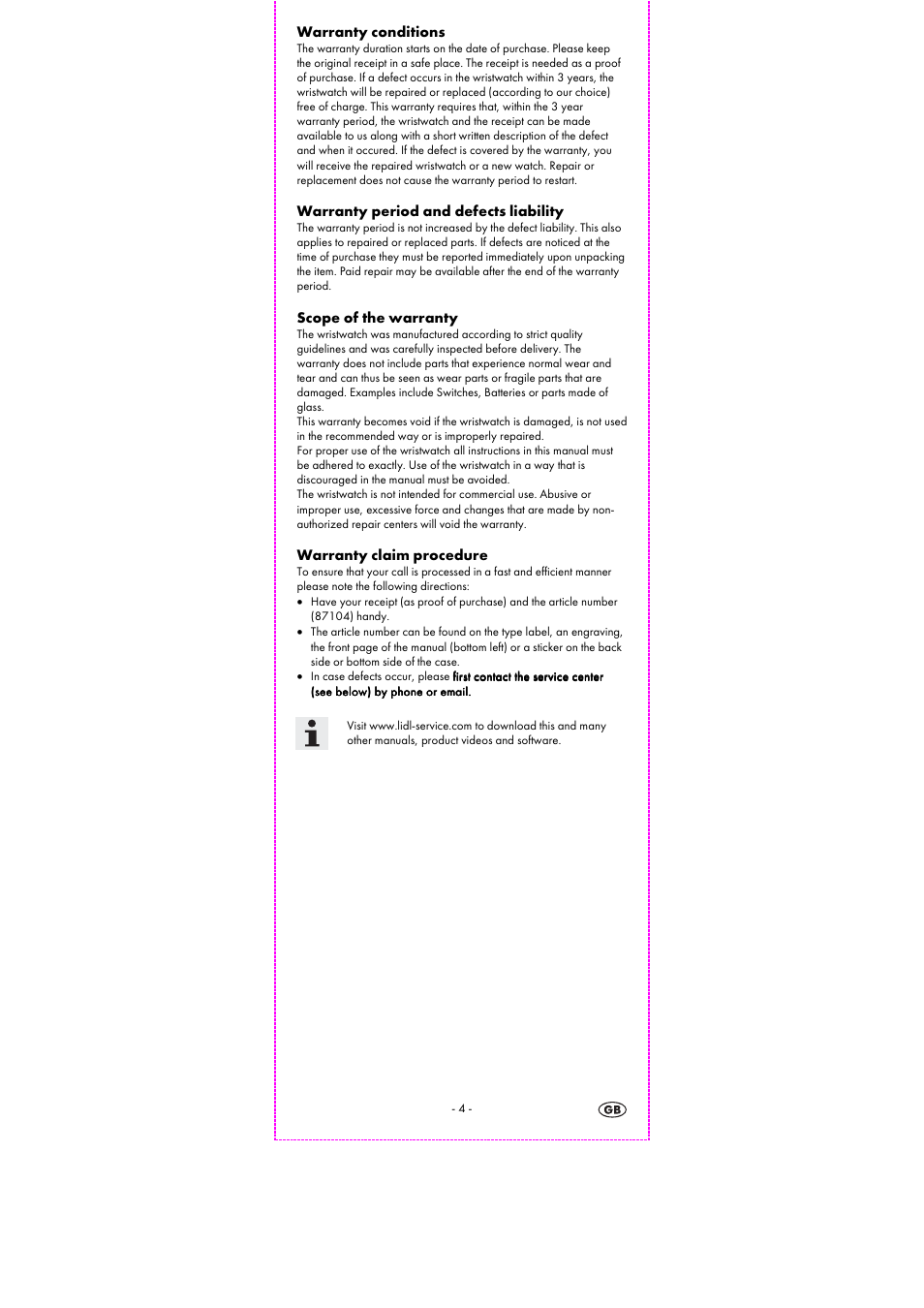 Auriol 2-LD3503-6 User Manual | Page 6 / 38