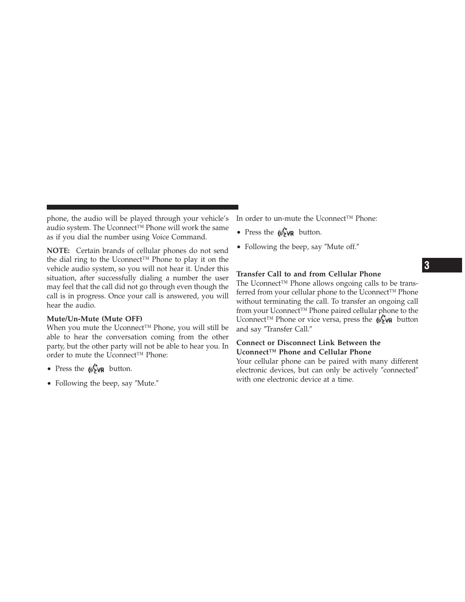 Advanced phone connectivity | Dodge 2010 Charger SRT User Manual | Page 106 / 442