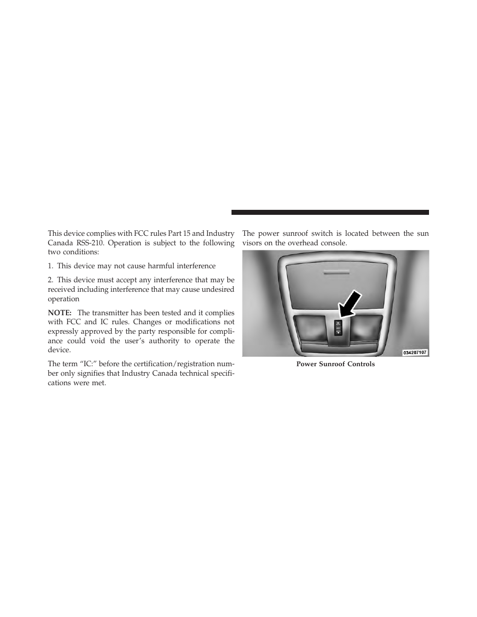 General information, Power sunroof — if equipped | Dodge 2010 Charger SRT User Manual | Page 153 / 442