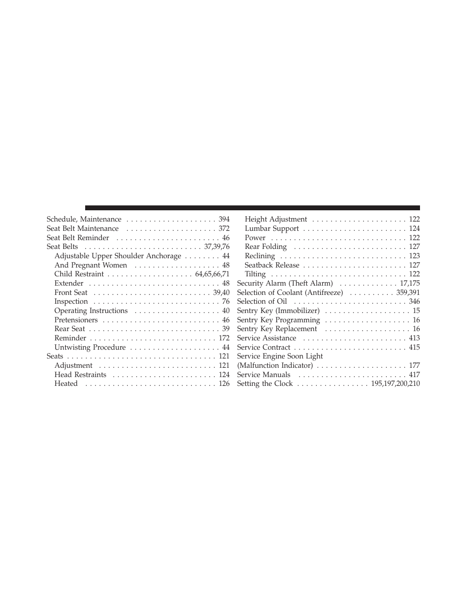 Dodge 2010 Charger SRT User Manual | Page 437 / 442