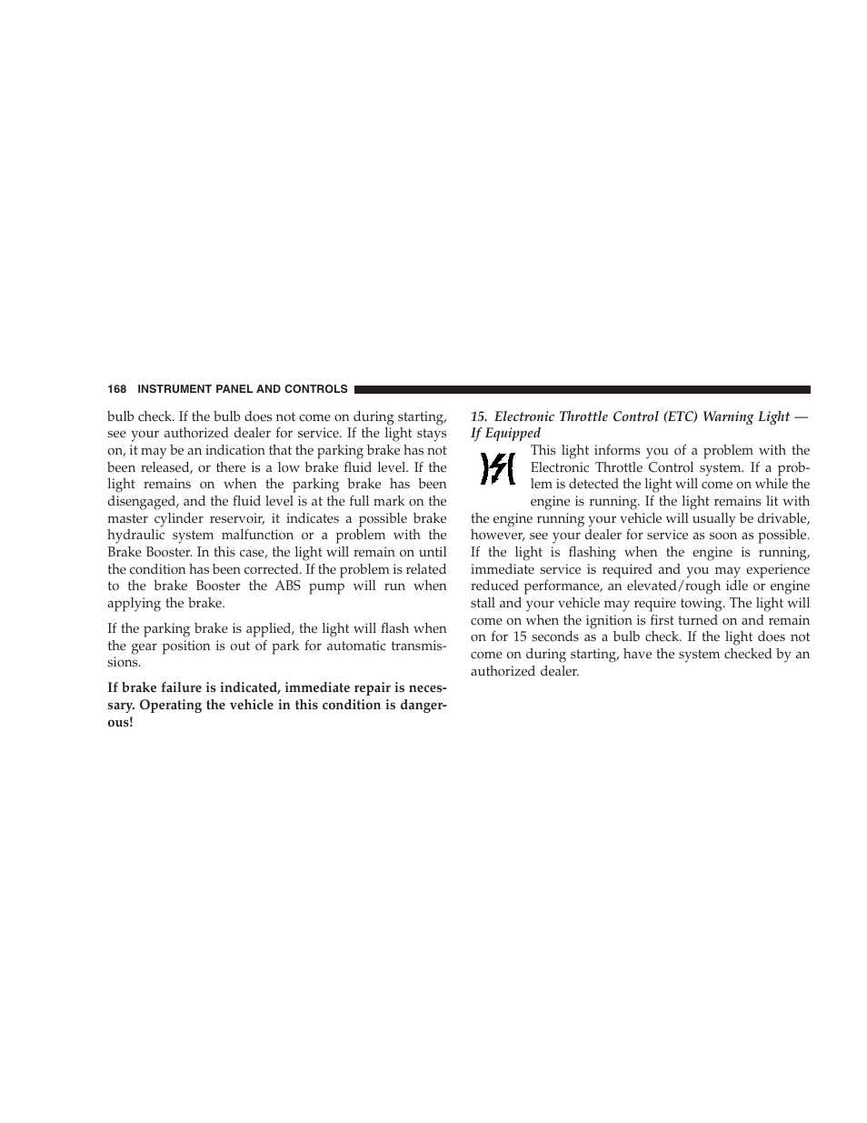 Dodge 2007 KA Nitro User Manual | Page 168 / 436