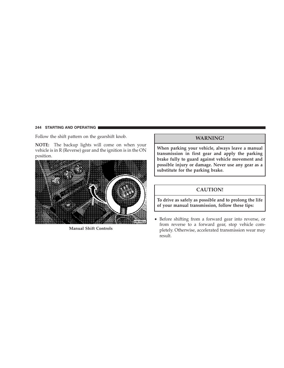 Dodge 2007 KA Nitro User Manual | Page 244 / 436