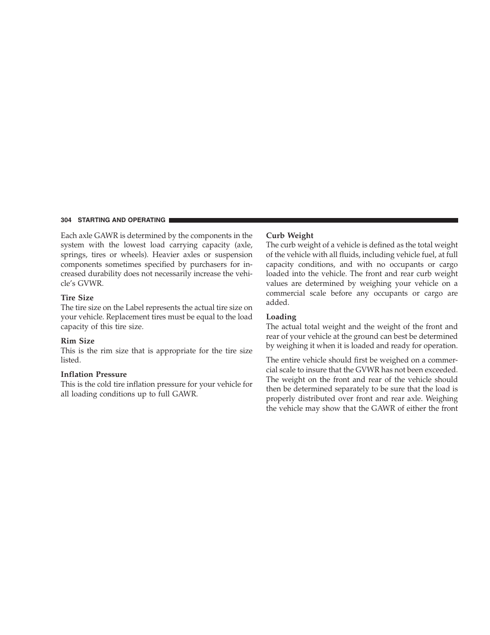 Dodge 2007 KA Nitro User Manual | Page 304 / 436