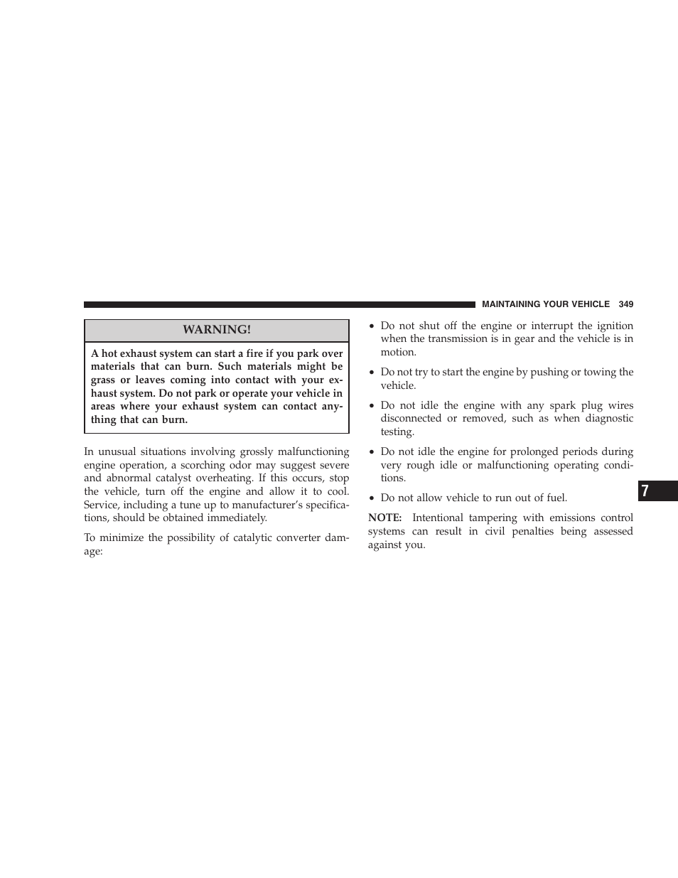 Dodge 2007 KA Nitro User Manual | Page 349 / 436