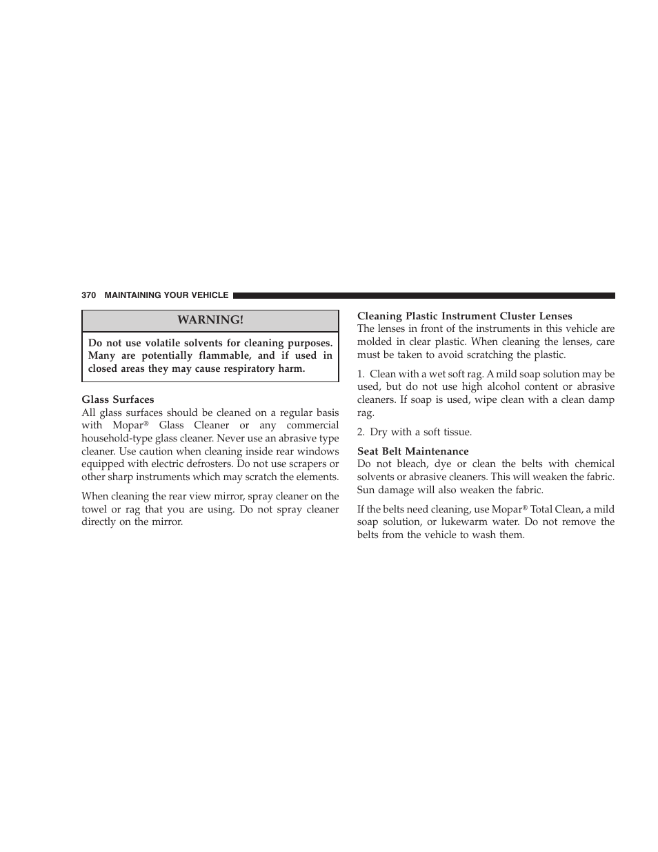 Dodge 2007 KA Nitro User Manual | Page 370 / 436