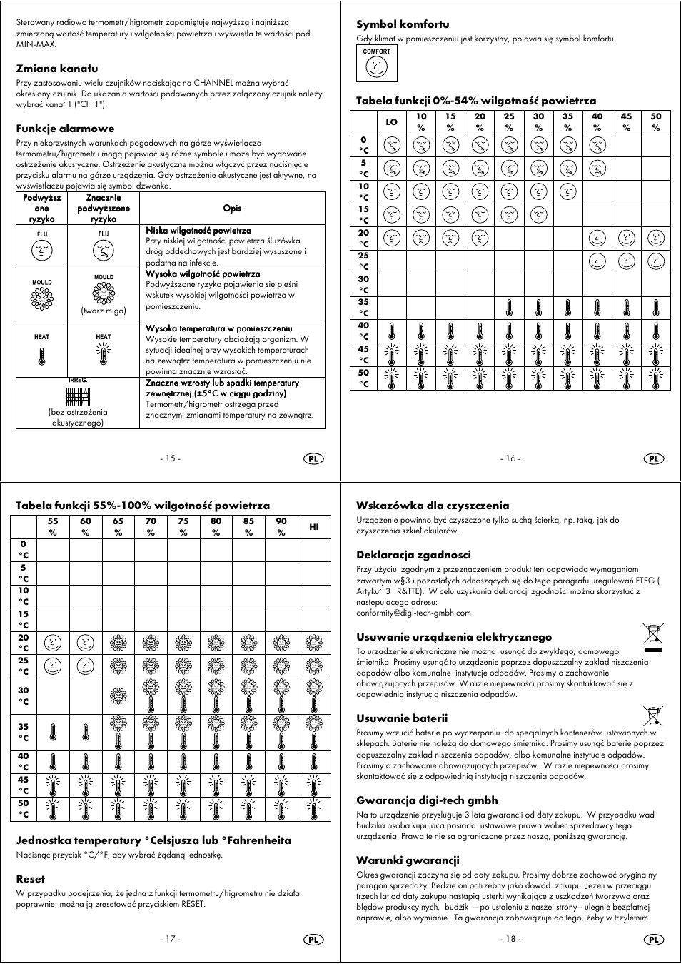 Auriol 4-LD3443 User Manual | Page 5 / 19