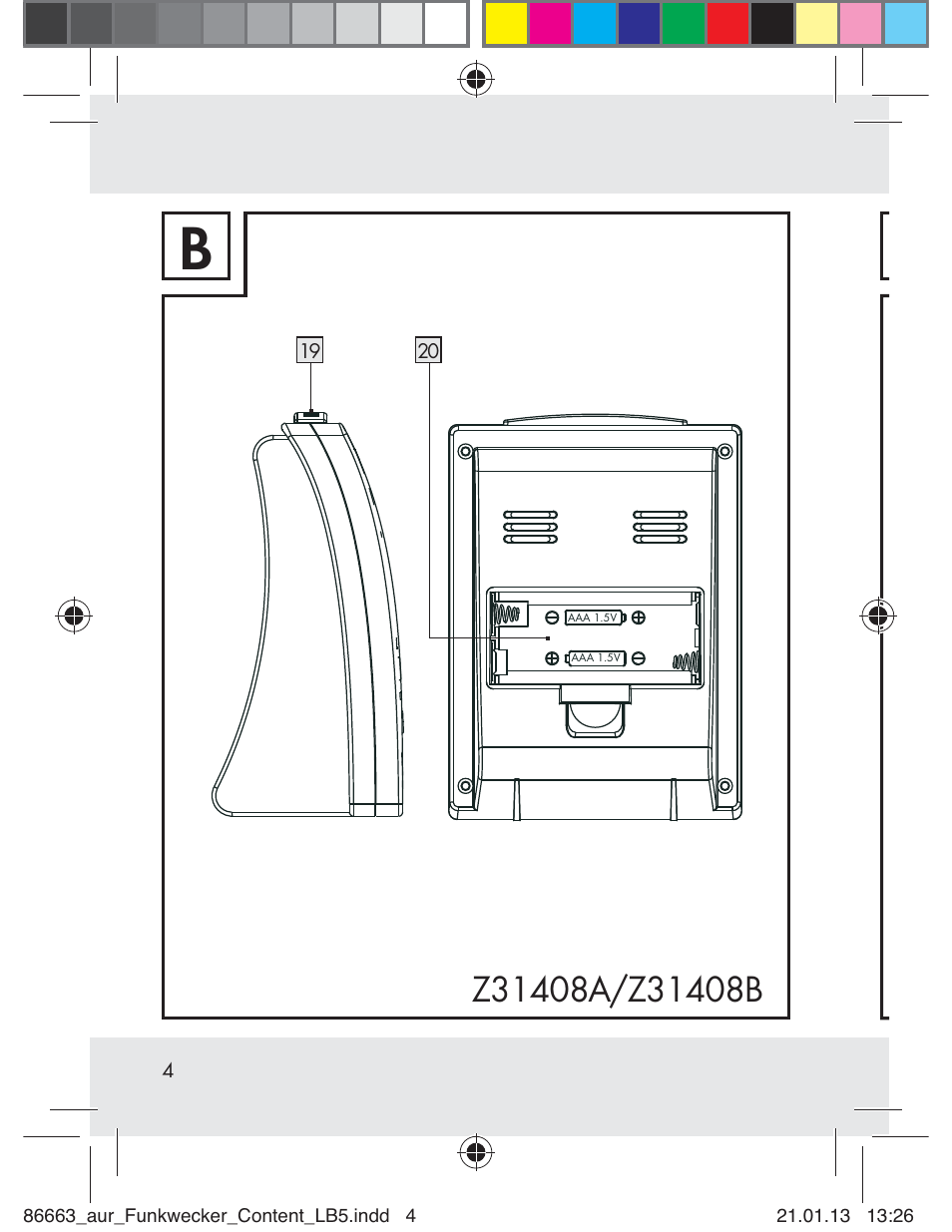 Auriol Z31408 User Manual | Page 4 / 102