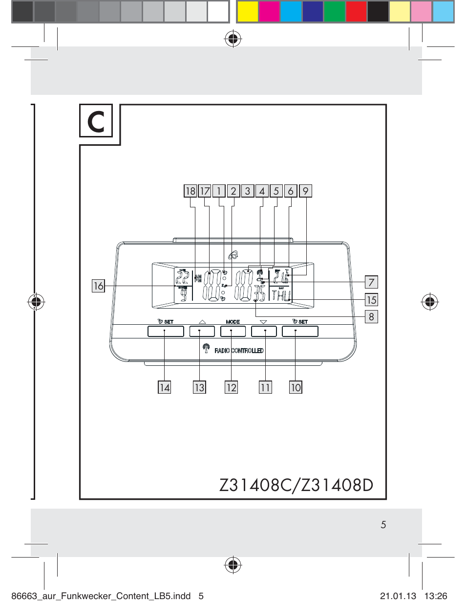 Auriol Z31408 User Manual | Page 5 / 102