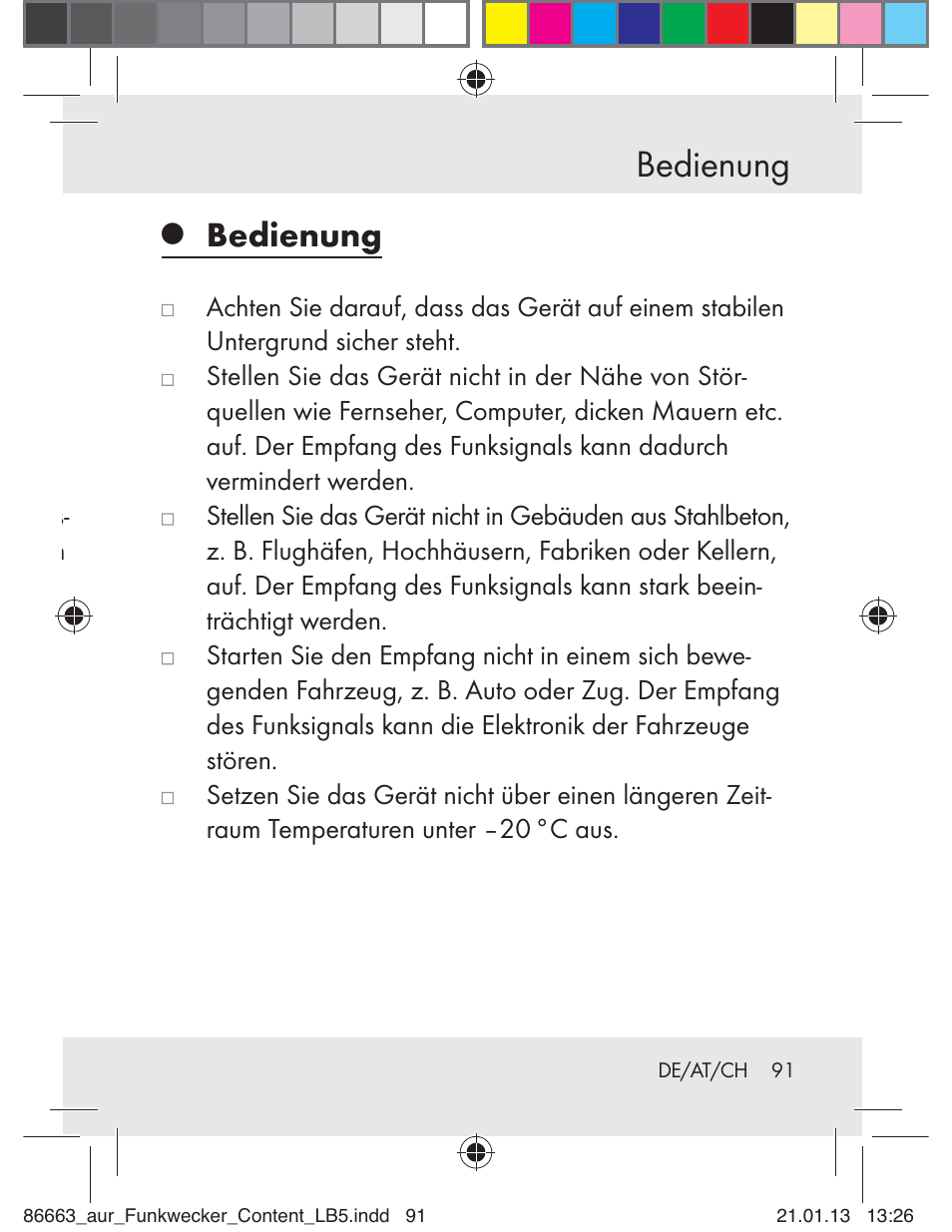 Bedienung | Auriol Z31408 User Manual | Page 91 / 102