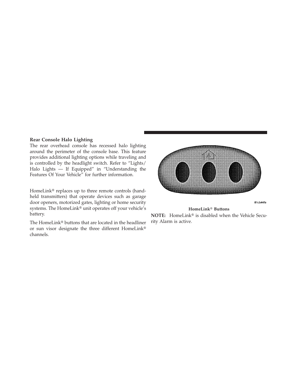 Garage door opener — if equipped | Dodge 2010 Grand Caravan User Manual | Page 187 / 530