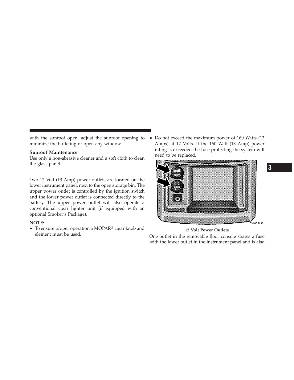 Electrical power outlets — if equipped | Dodge 2010 Grand Caravan User Manual | Page 196 / 530