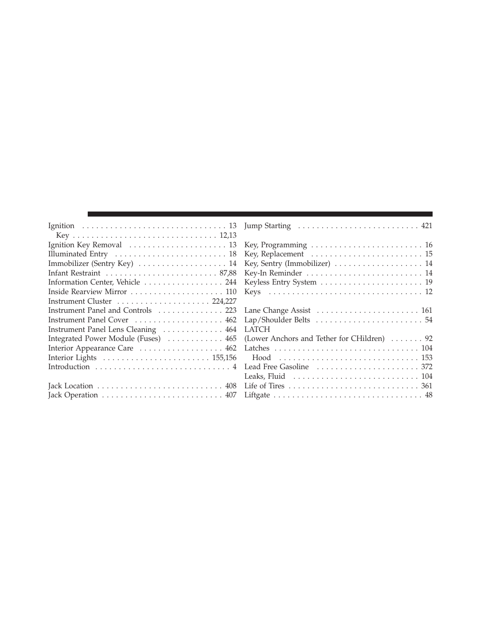 Dodge 2010 Grand Caravan User Manual | Page 519 / 530