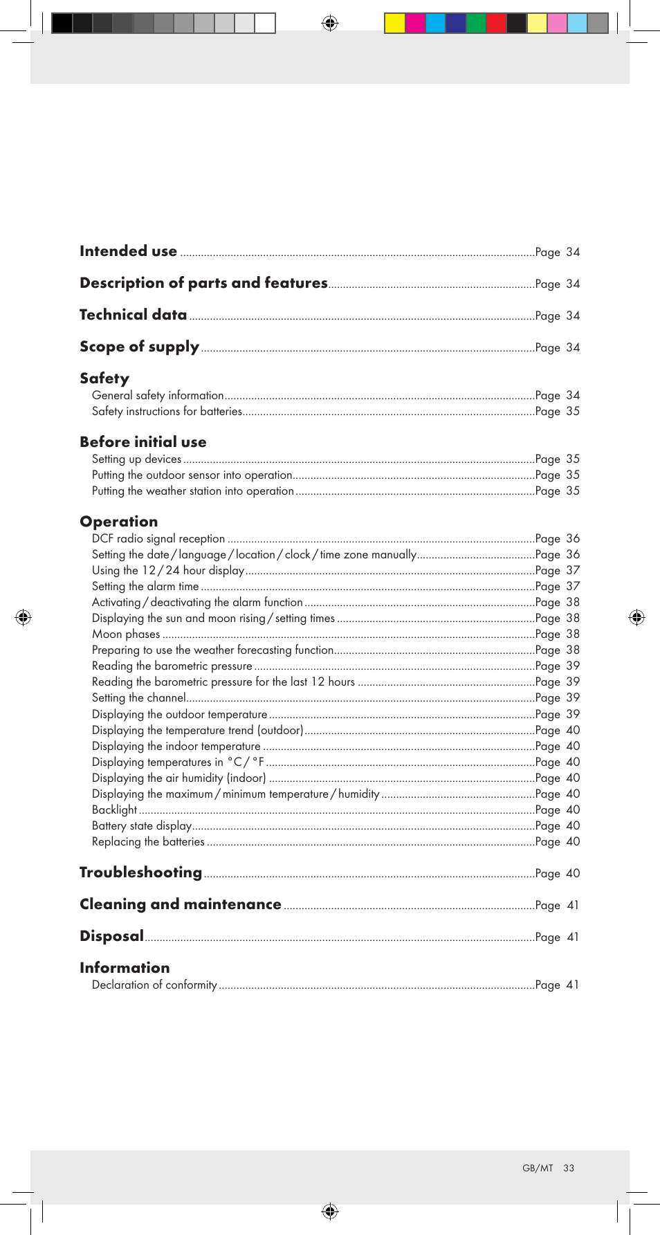 Auriol Z31092 User Manual | Page 33 / 51