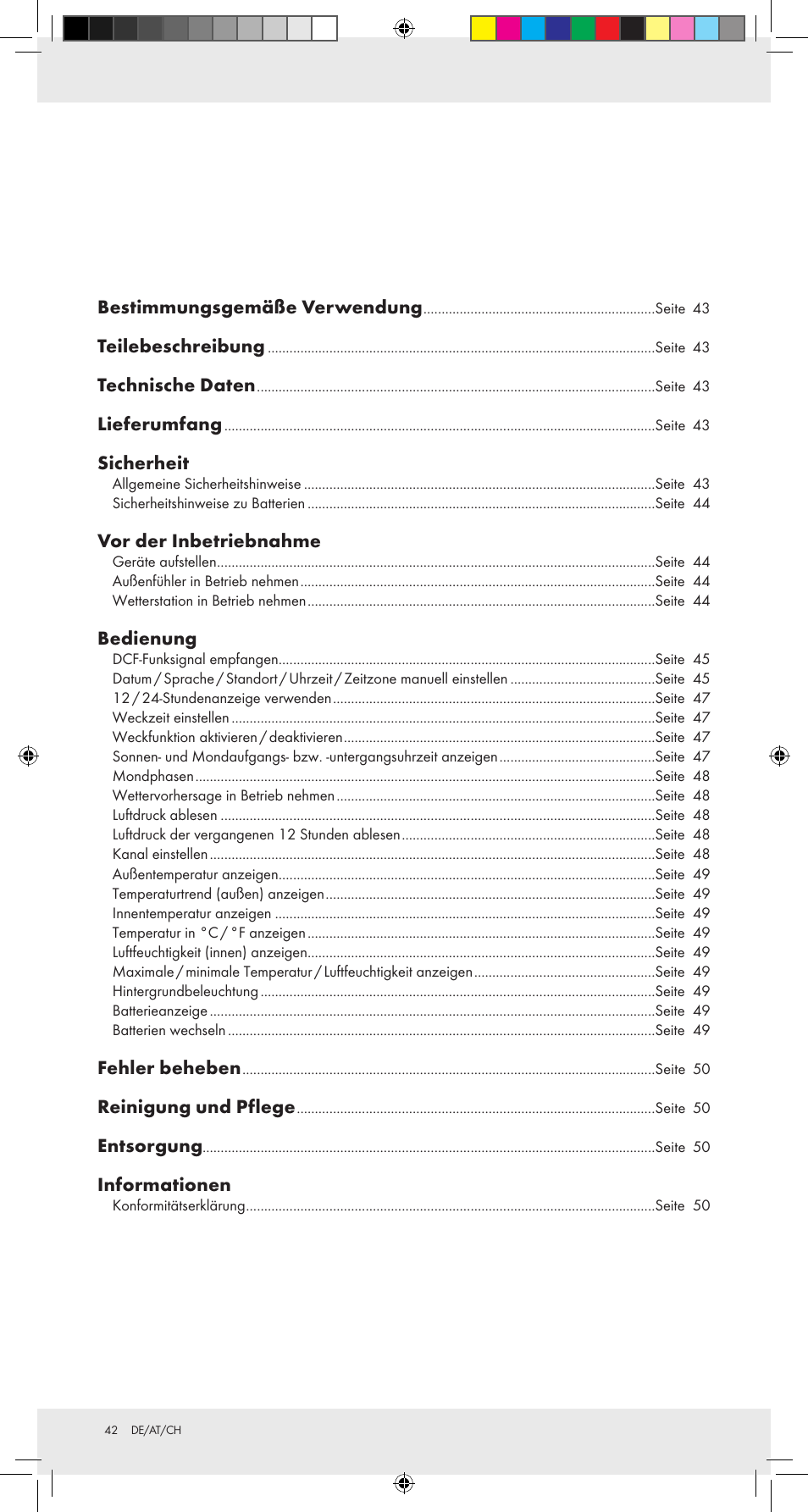 Auriol Z31092 User Manual | Page 42 / 51