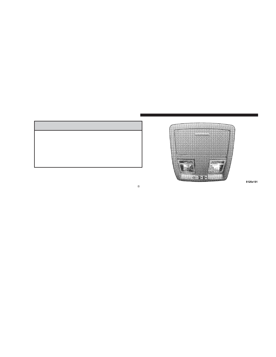 Overhead console, Courtesy/reading lights | Dodge 2007 Charger User Manual | Page 108 / 384