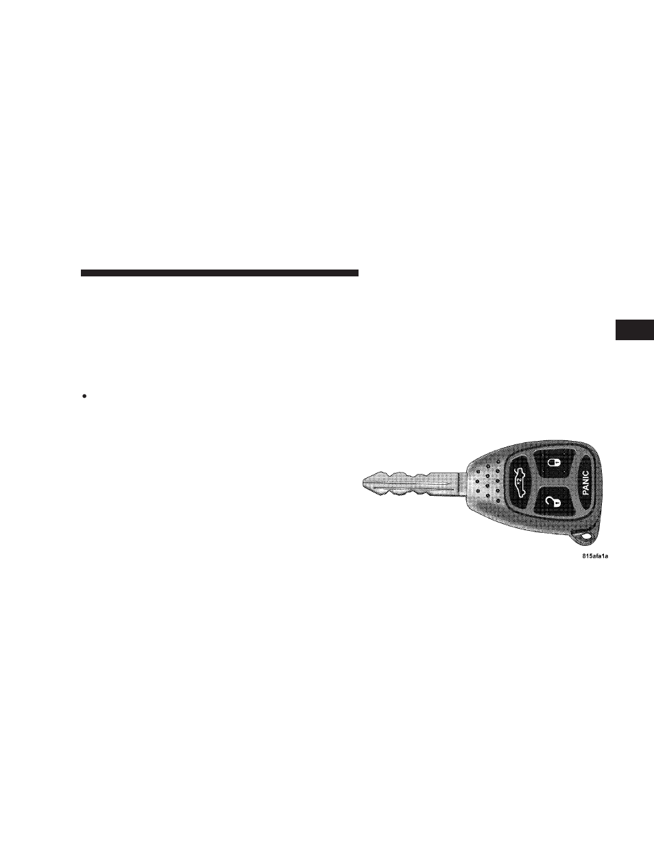 Illuminated entry system, Remote keyless entry | Dodge 2007 Charger User Manual | Page 17 / 384