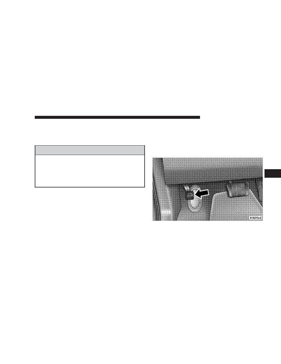 Parking brake | Dodge 2007 Charger User Manual | Page 213 / 384