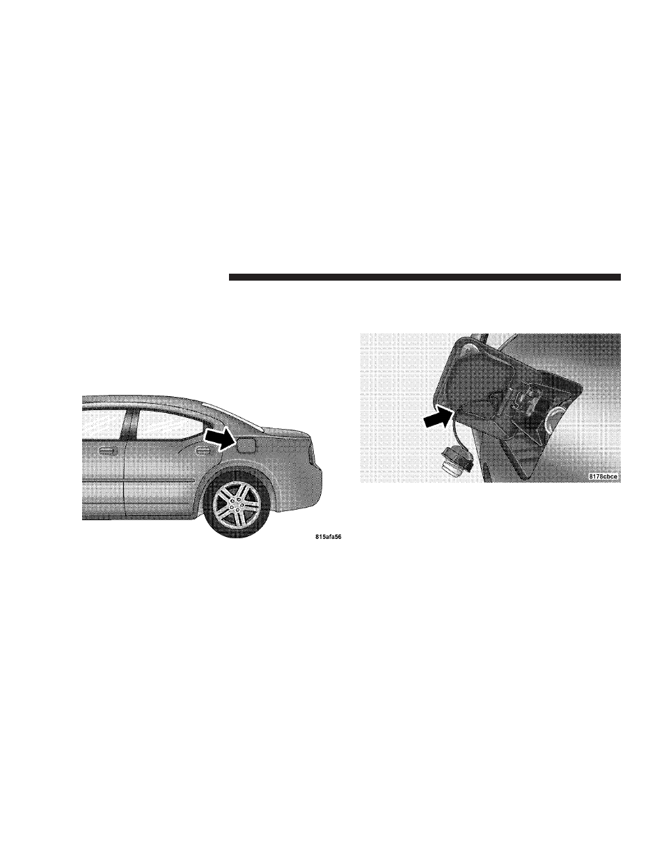 Adding fuel, Fuel filler cap (gas cap) | Dodge 2007 Charger User Manual | Page 254 / 384