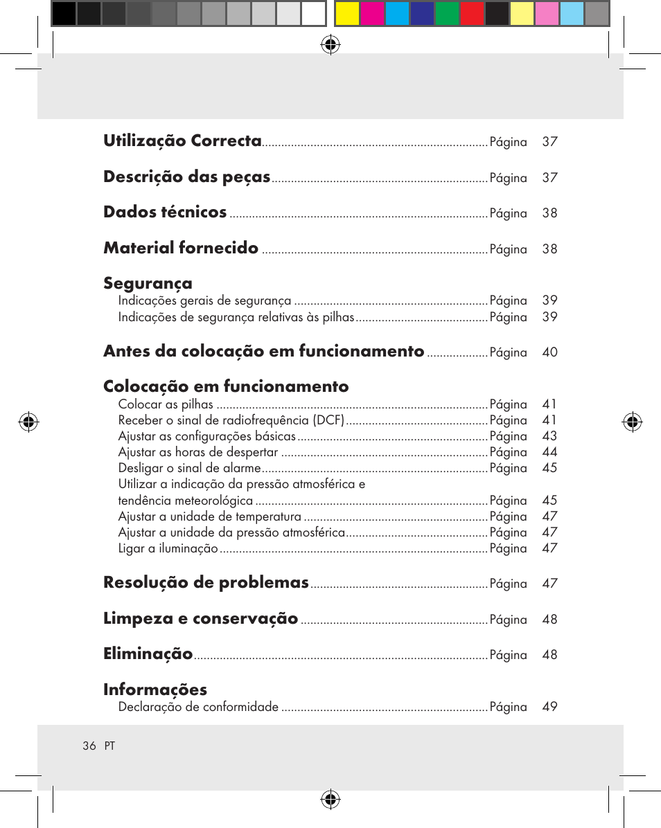 Auriol Z31163 User Manual | Page 36 / 80