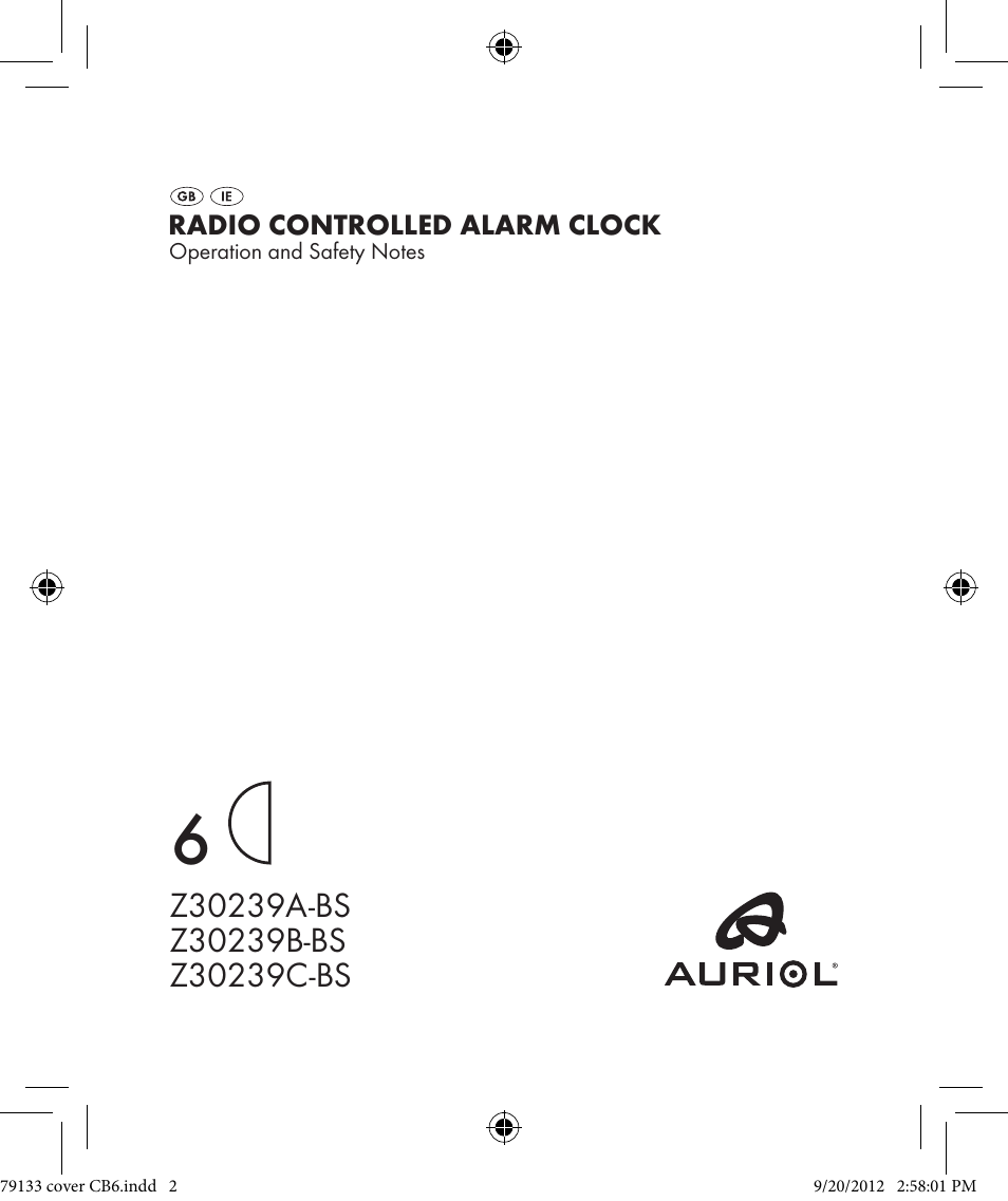 Auriol Z30239 User Manual | 17 pages