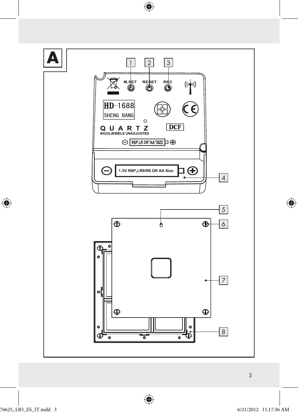 76625_lb5_es_it | Auriol Z29955A User Manual | Page 3 / 51