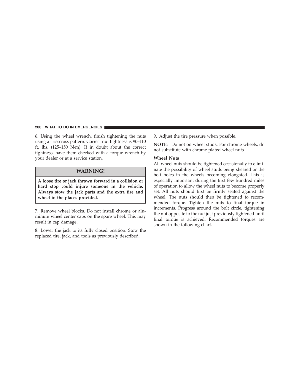 Dodge 2004 Ram SRT-10 User Manual | Page 206 / 302