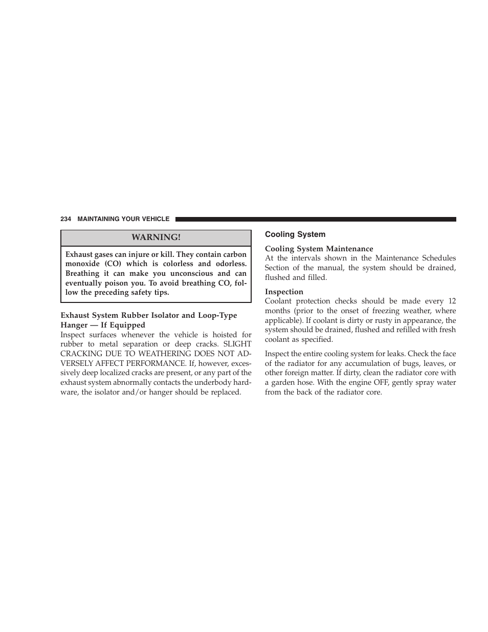 Cooling system | Dodge 2004 Ram SRT-10 User Manual | Page 234 / 302