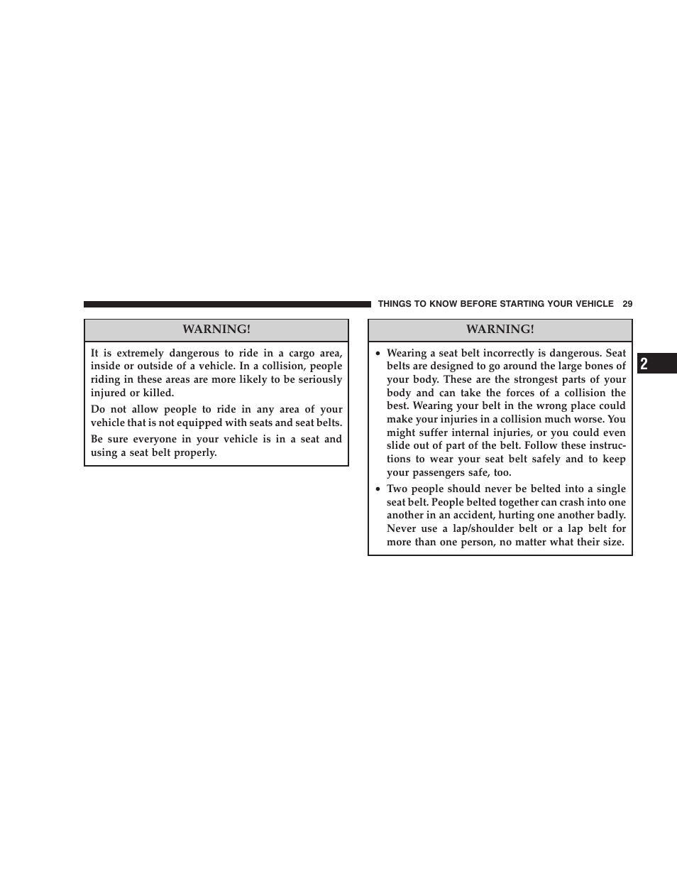 Dodge 2004 Ram SRT-10 User Manual | Page 29 / 302