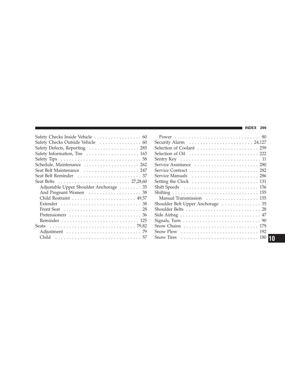 Dodge 2004 Ram SRT-10 User Manual | Page 299 / 302