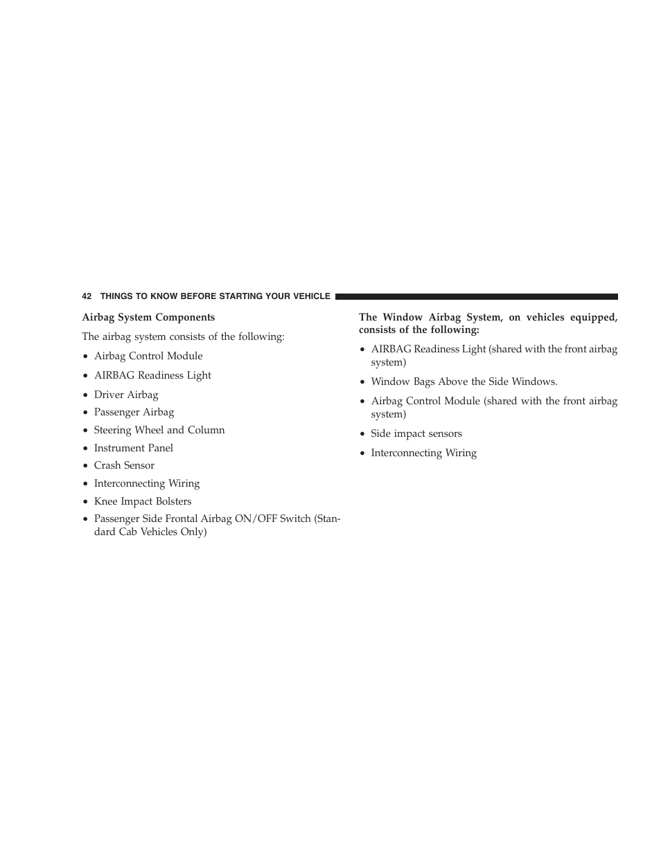 Dodge 2004 Ram SRT-10 User Manual | Page 42 / 302