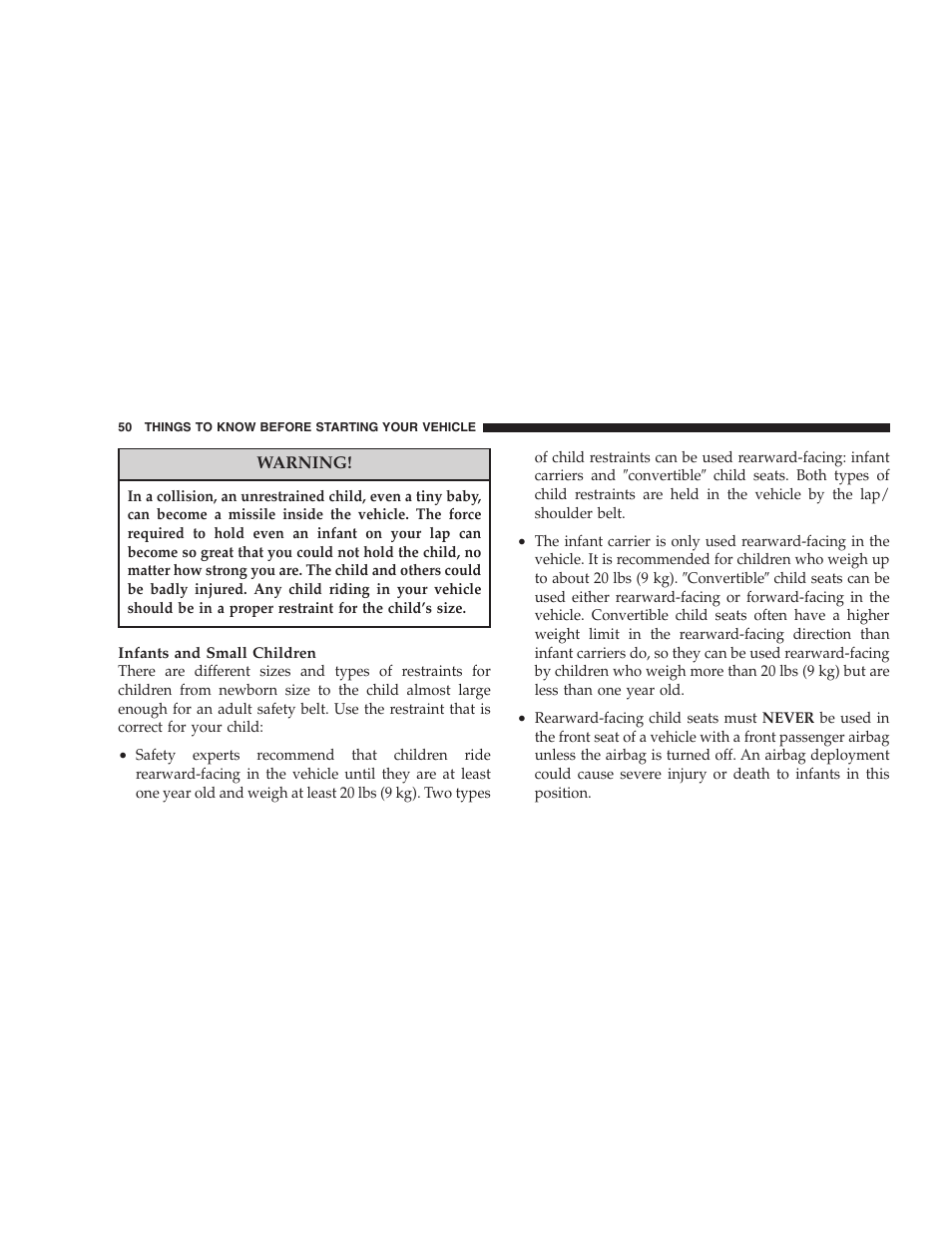Dodge 2004 Ram SRT-10 User Manual | Page 50 / 302
