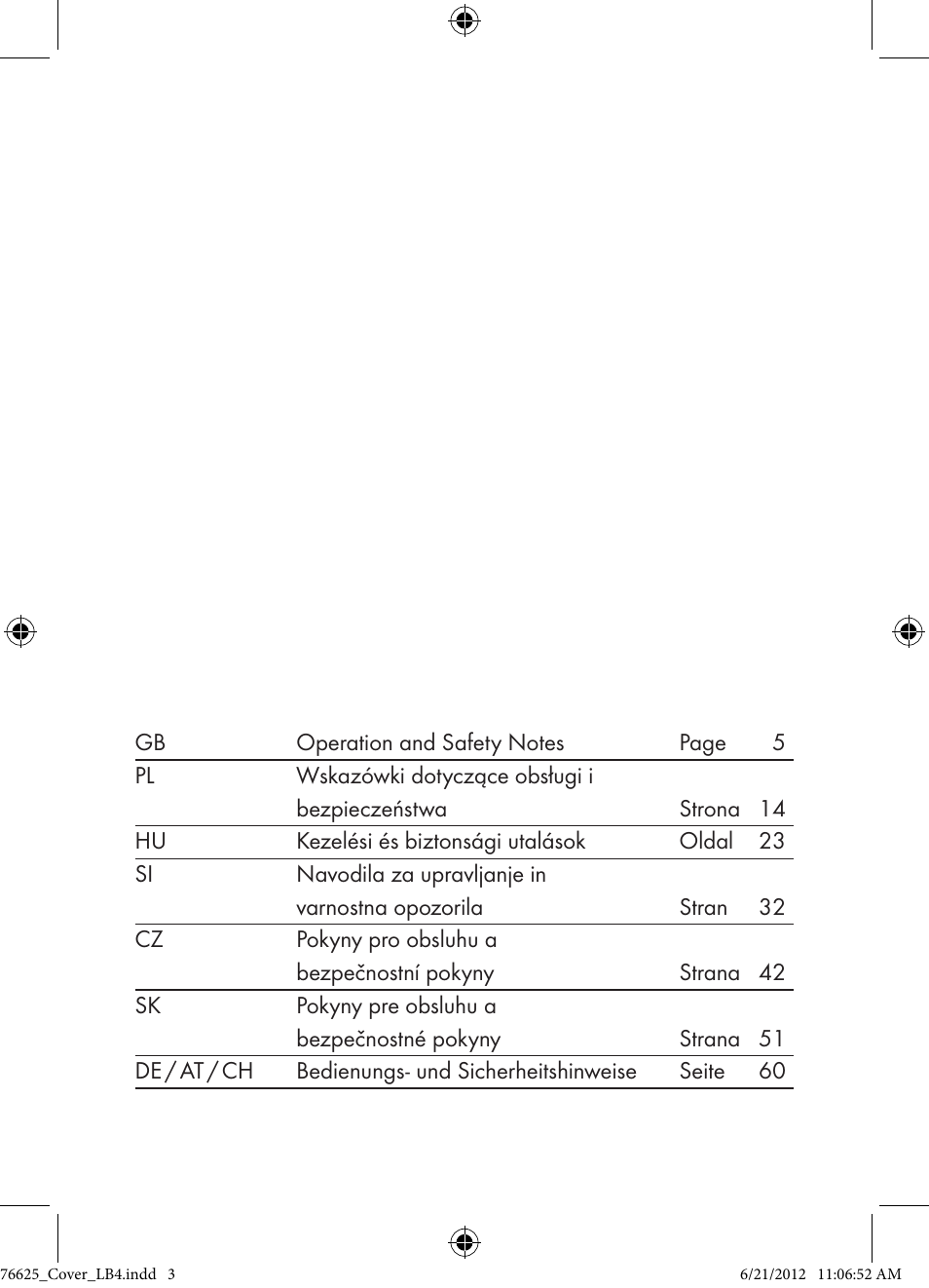 Auriol Z29955A User Manual | Page 2 / 70