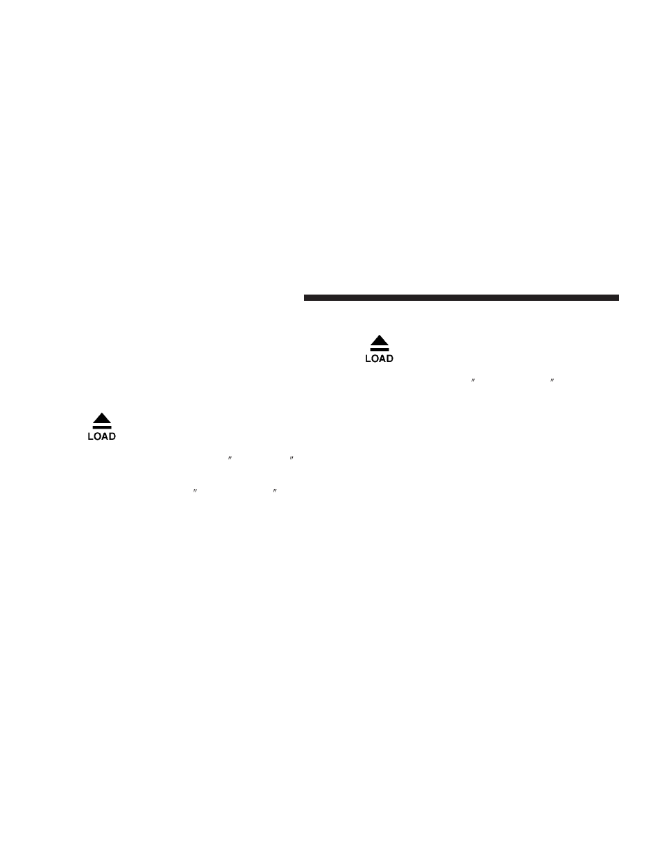 Load/eject button (cd mode for cd audio play), Load/eject button, Cd mode for cd audio play) | Dodge 2008  Ram Pickup 1500 User Manual | Page 228 / 554