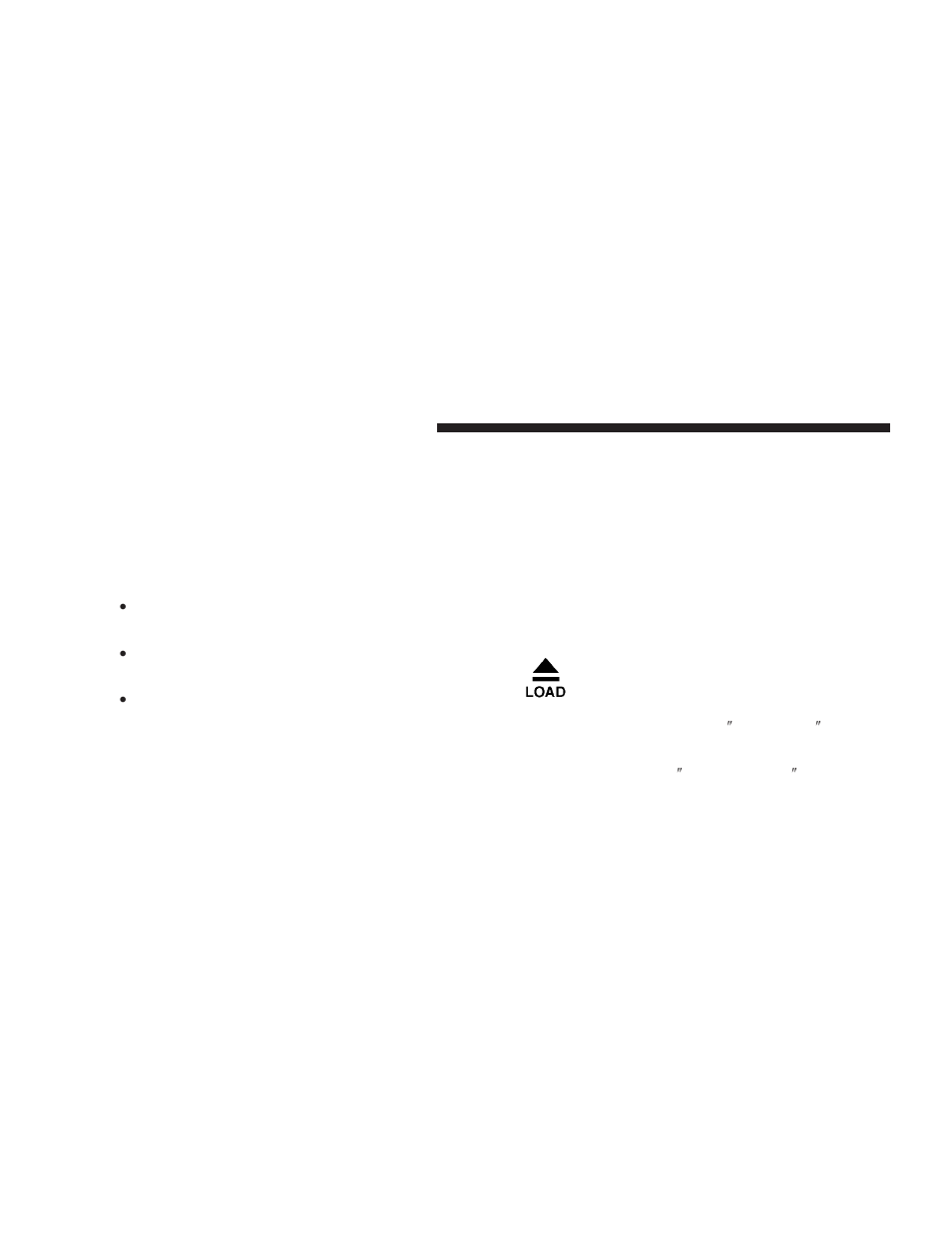 Load/eject button (cd mode for mp3 play), Operating instructions, Cd mode for mp3 audio play) | Dodge 2008  Ram Pickup 1500 User Manual | Page 232 / 554