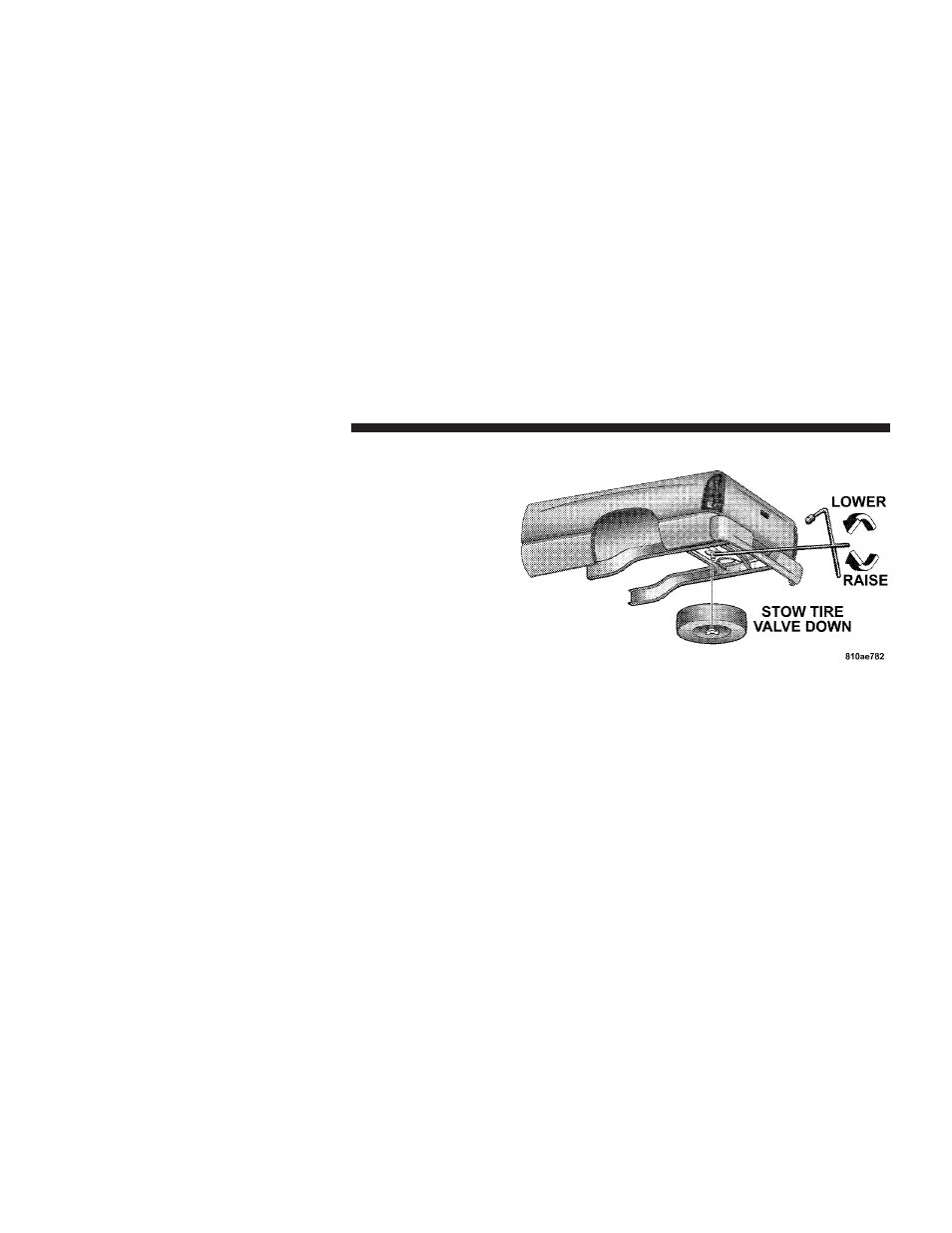 Jacking instructions, Removing the spare tire | Dodge 2008  Ram Pickup 1500 User Manual | Page 424 / 554