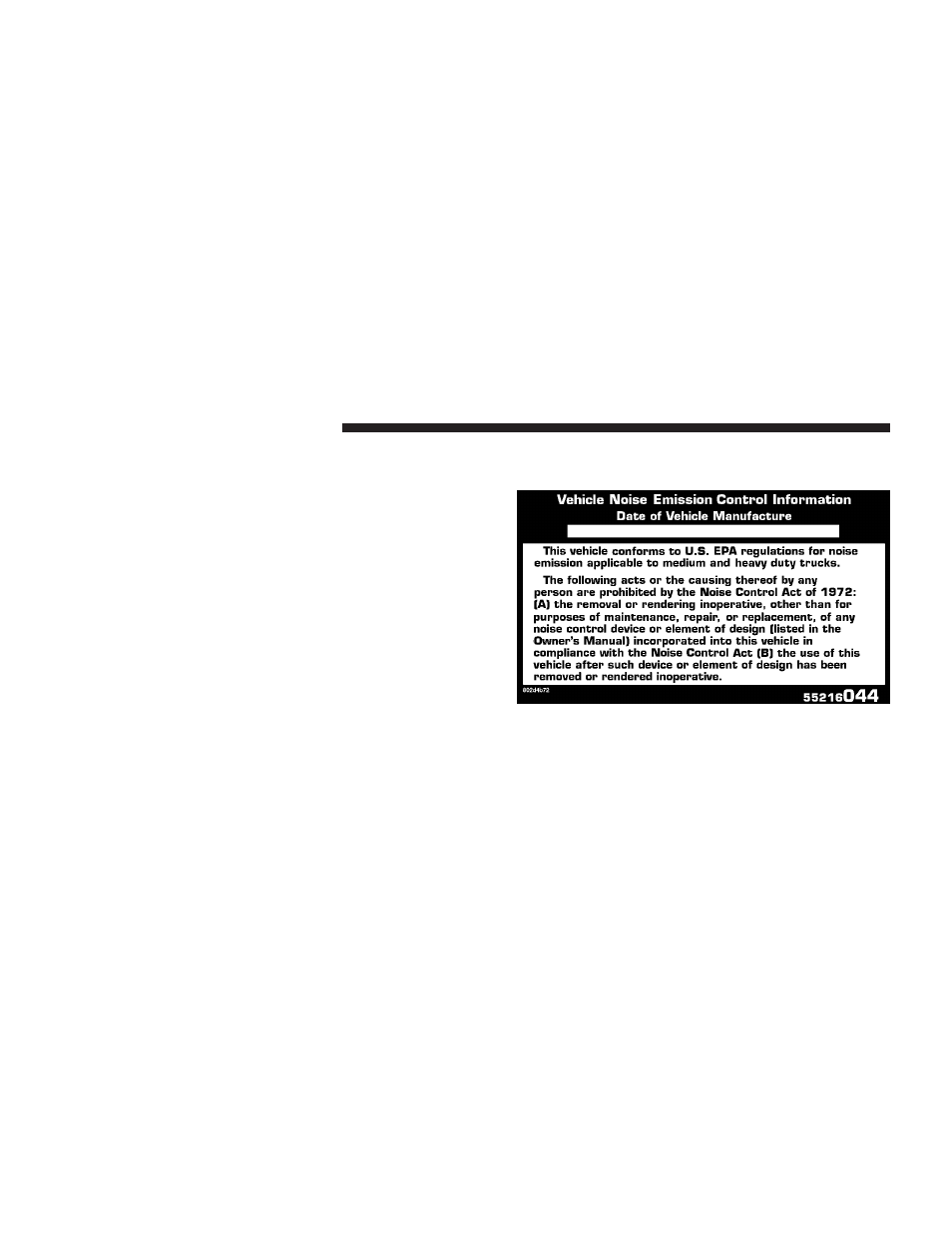 Noise control system required maintenance | Dodge 2008  Ram Pickup 1500 User Manual | Page 482 / 554