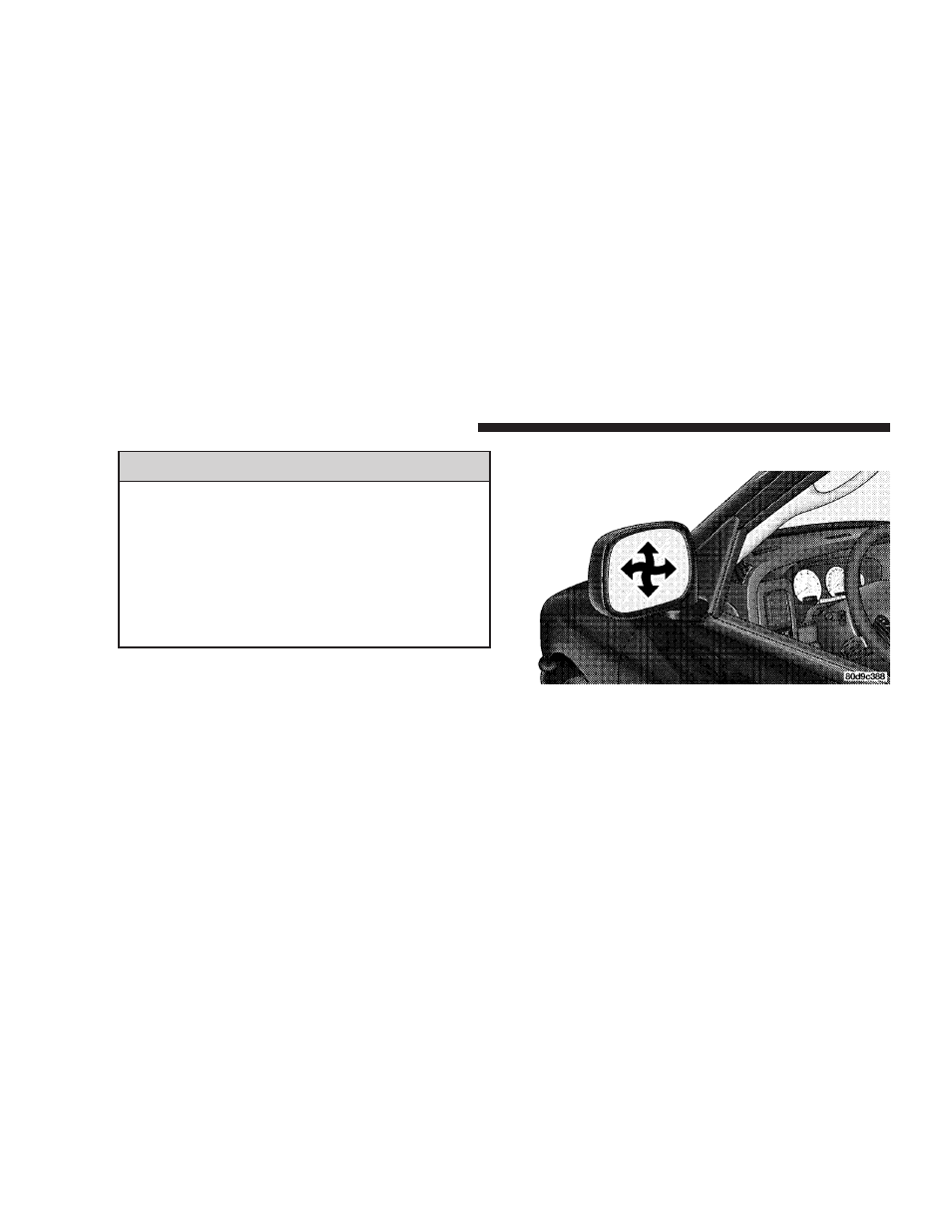 Exterior mirrors folding feature, Electronic power mirrors - if equipped, Electronic power mirrors – if equipped | Dodge 2008  Ram Pickup 1500 User Manual | Page 90 / 554