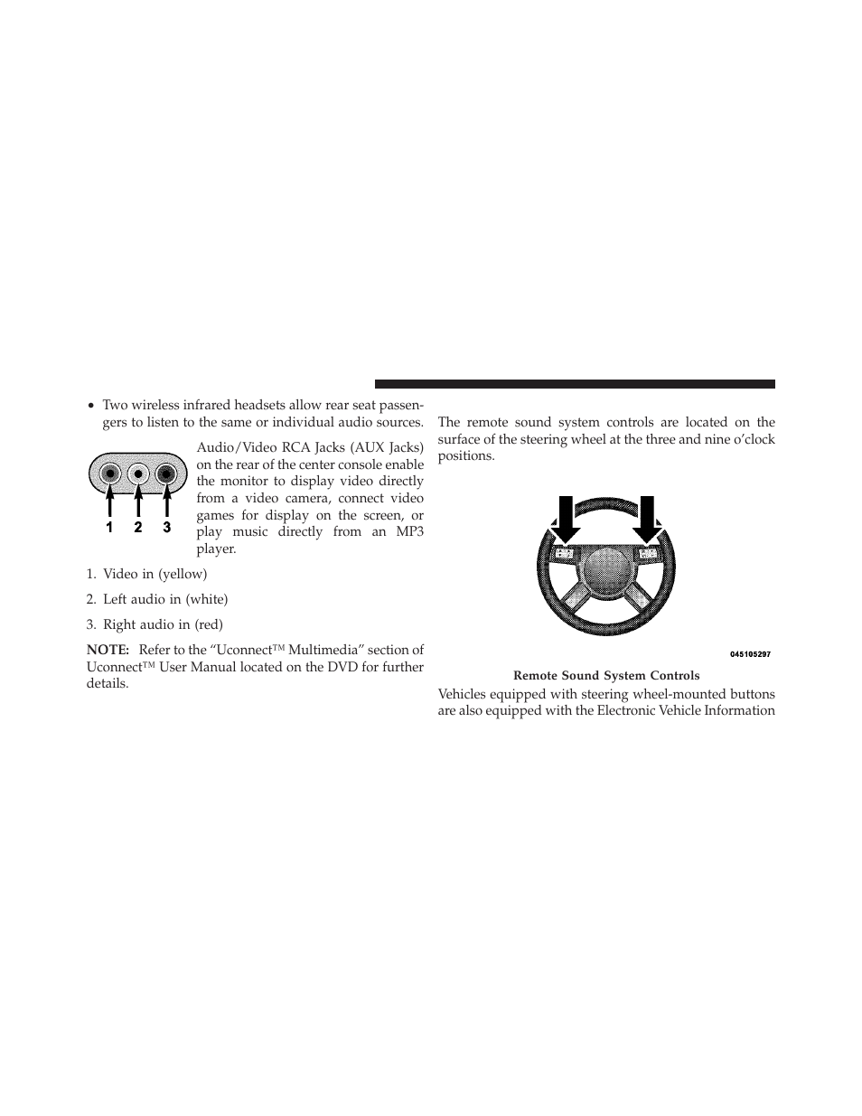 Remote sound system controls | Dodge 2010 Charger User Manual | Page 245 / 484