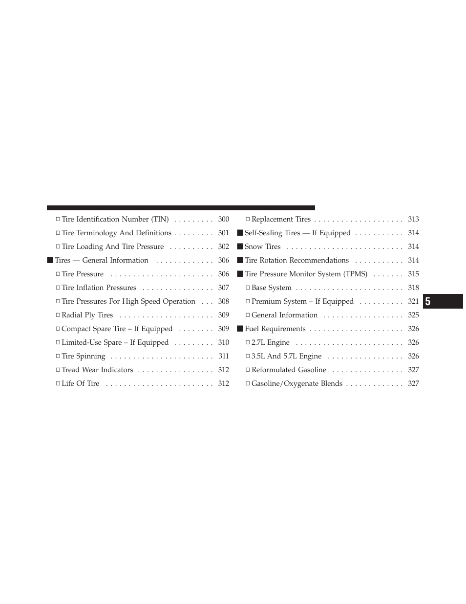 Dodge 2010 Charger User Manual | Page 262 / 484