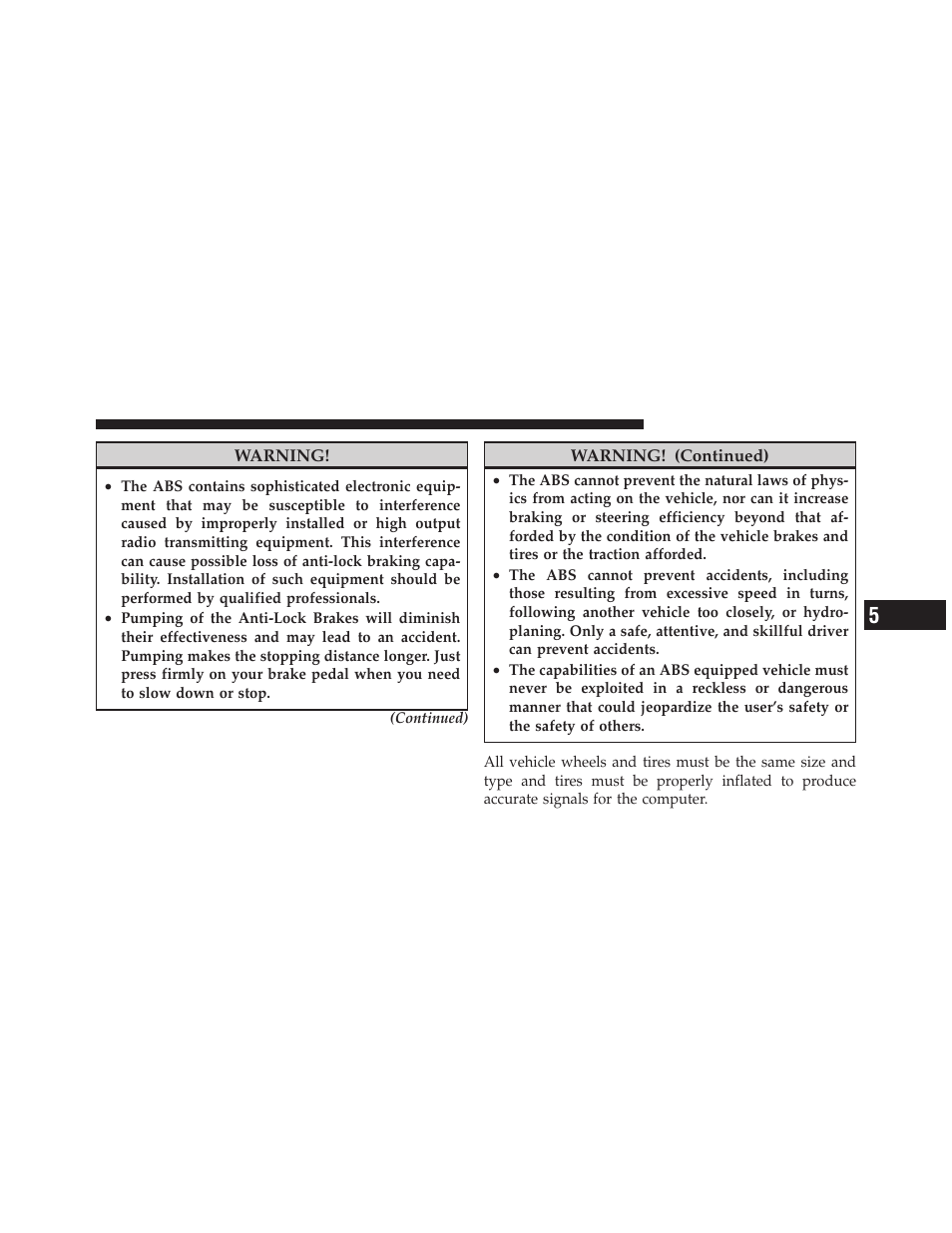 Dodge 2010 Charger User Manual | Page 292 / 484